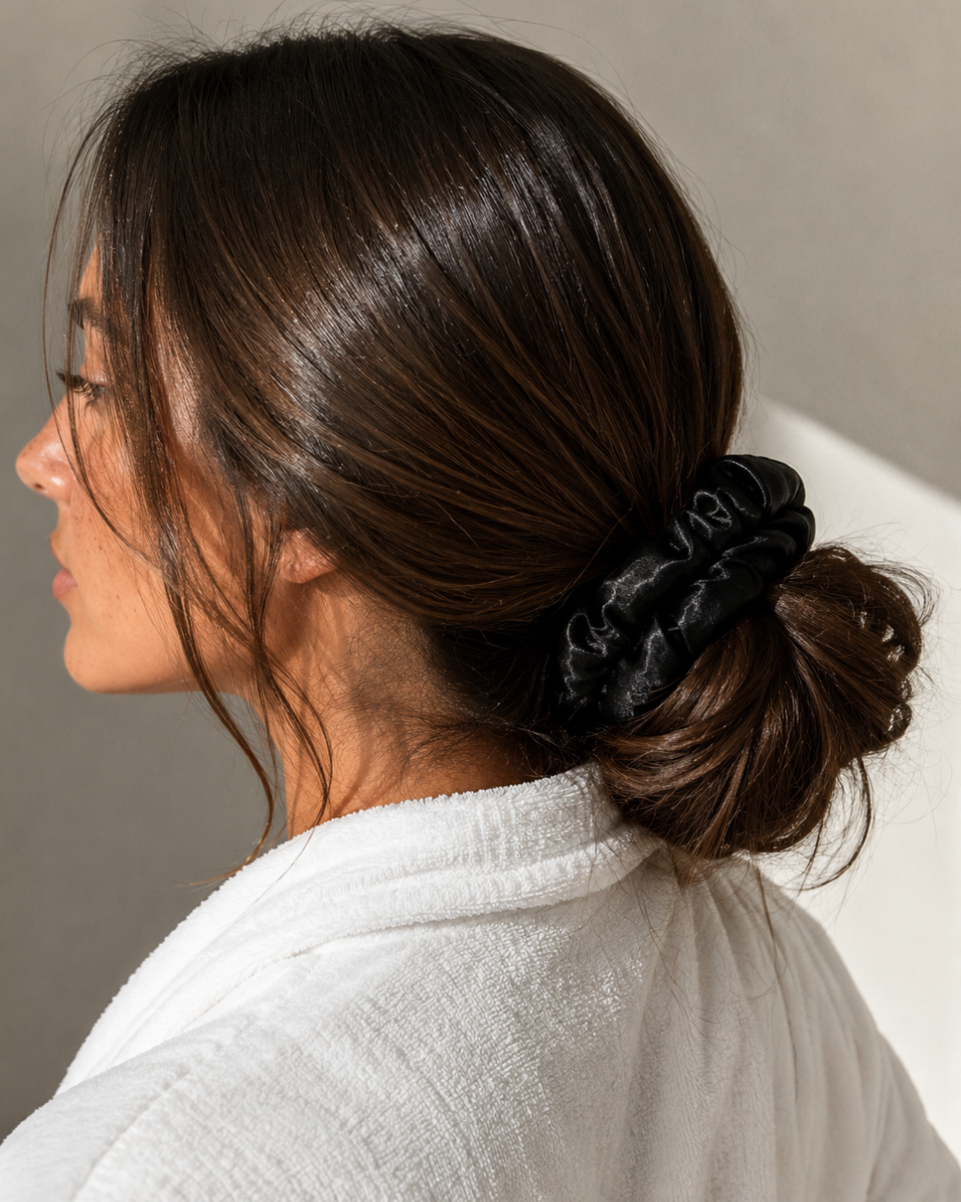Scrunchie Glow : Chouchou en satin